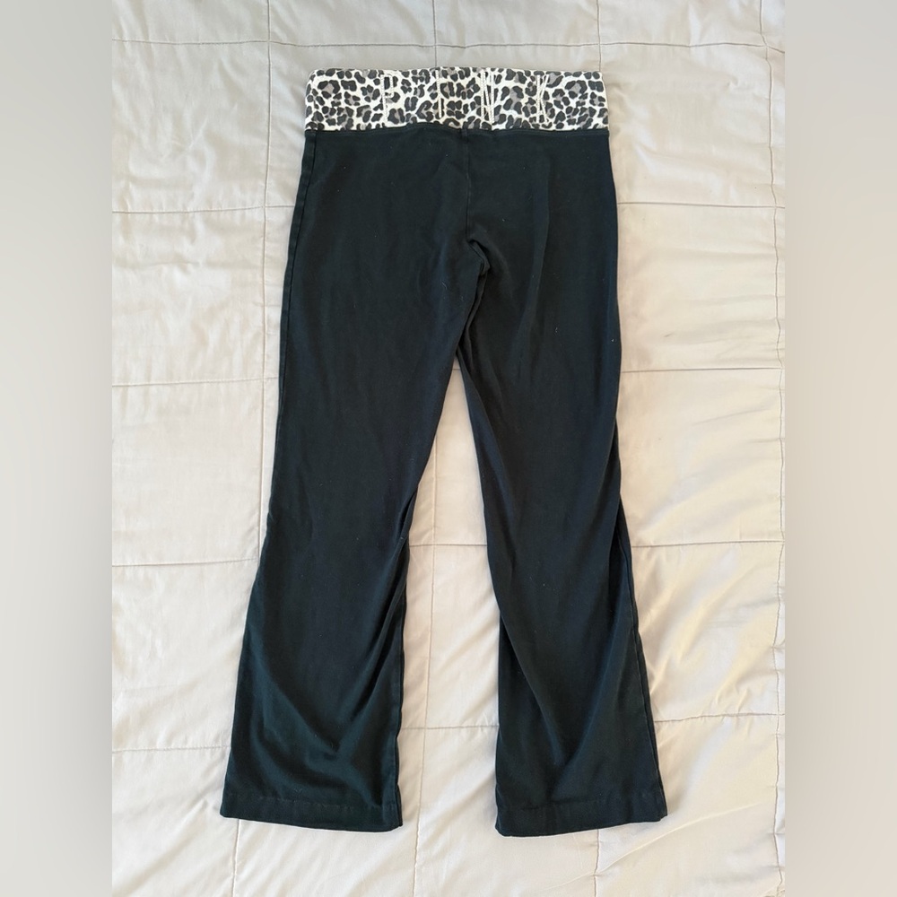 Victoria's Secret PINK VS Bling Vintage Y2k Yoga Pants Bootcut Leopard Cheetah